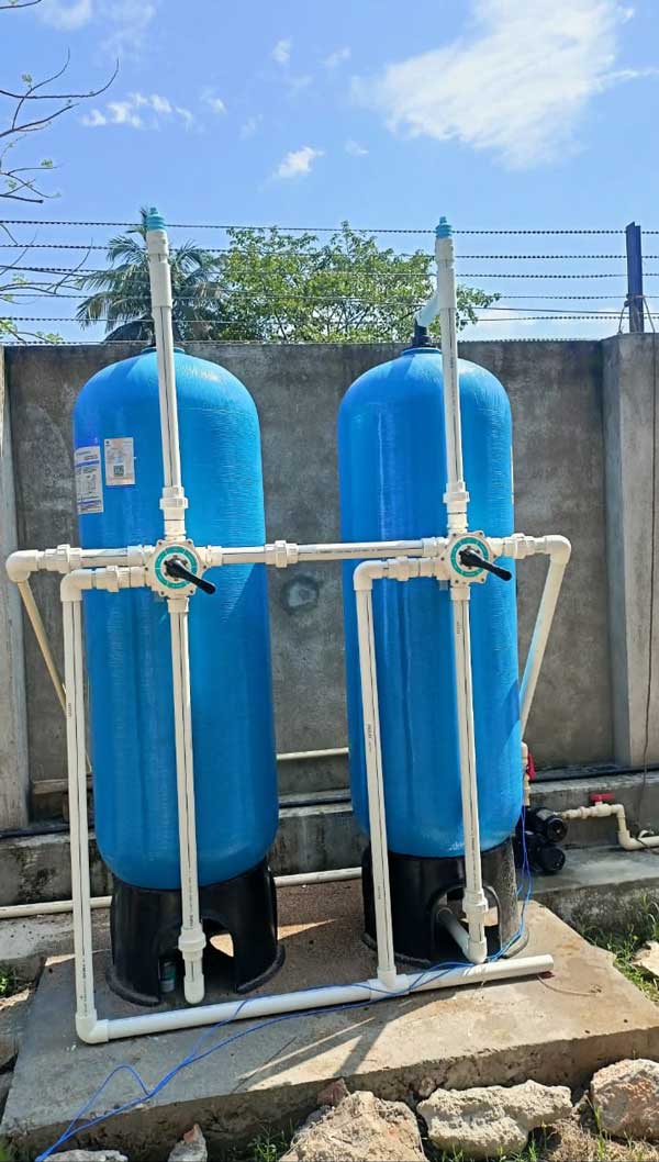 PFOC and iron removal filter system